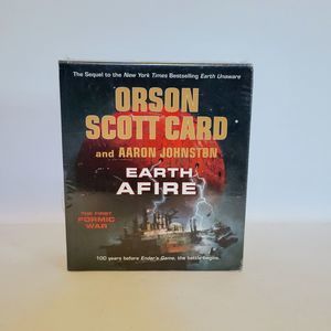 Earth Afire Orson Scott Card 13 CD Audio Book Aaron Johnston New